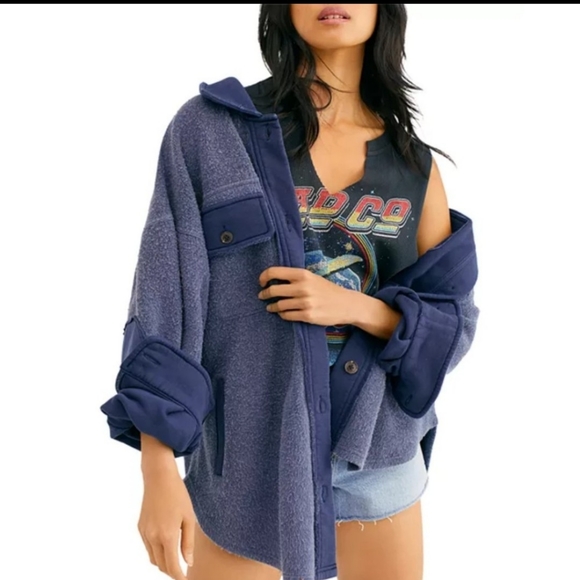 Free People New Oversized Sweater Size Large - Picture 2 of 7